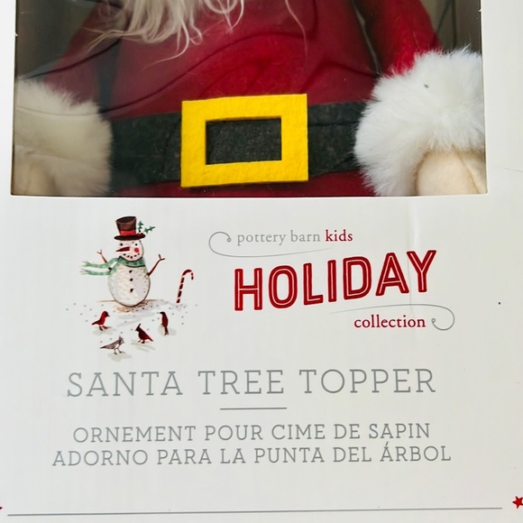 Pottey Barn Kids Santa Tree Topper - Picture 10 of 11